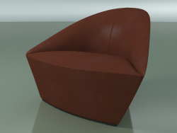 Sillón 4302 (L-102.5 cm, tapicería de cuero)