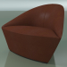 3d model Sillón 4302 (L-102.5 cm, tapicería de cuero) - vista previa