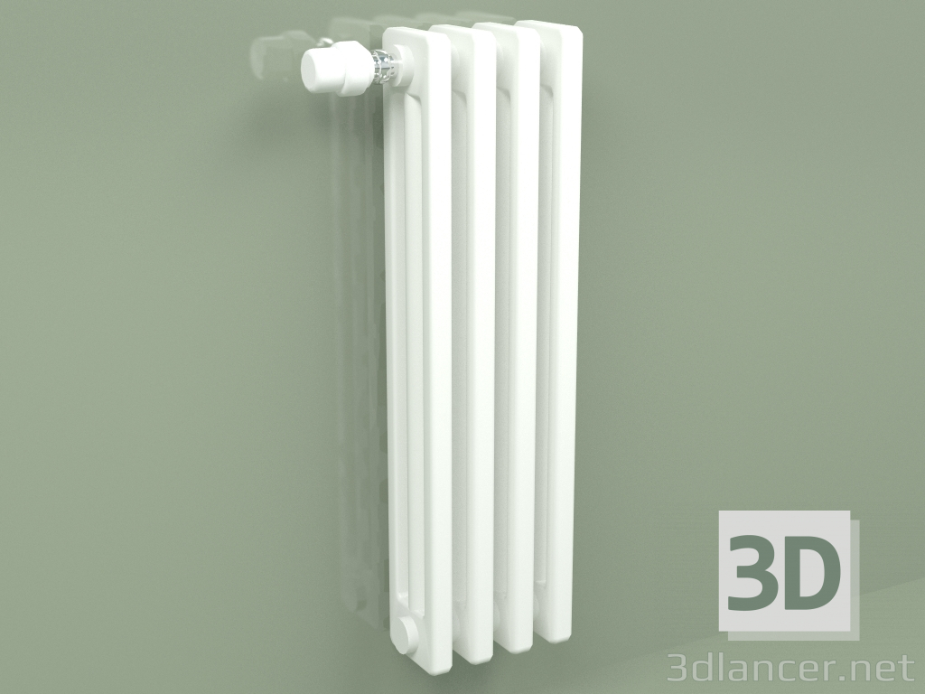 3d model Radiador Delta Laserline (DL3, H 665 mm, RAL - 9016) - vista previa