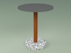 Table basse 354 (Métal Rouille)