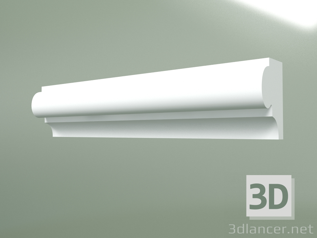 3d model Plaster molding MT112 - preview