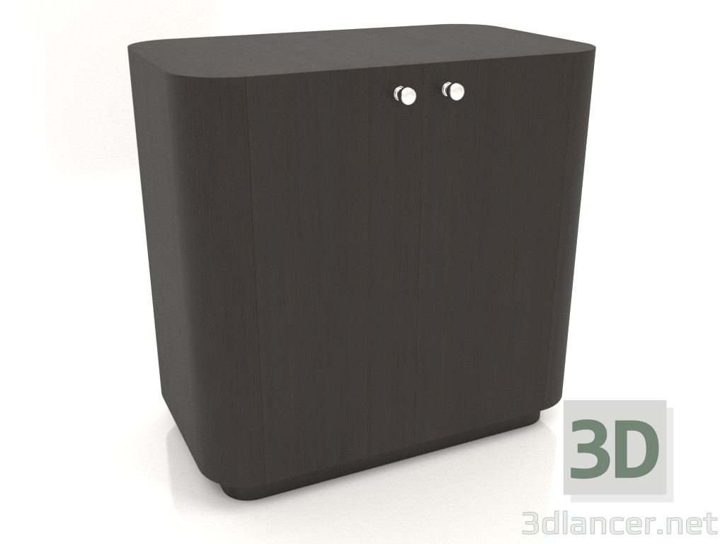 Modelo 3d Armário TM 031 (660x400x650, madeira marrom escuro) - preview