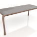 Modelo 3d Mesa de jantar Whity retangular (vidro) 213х96 - preview