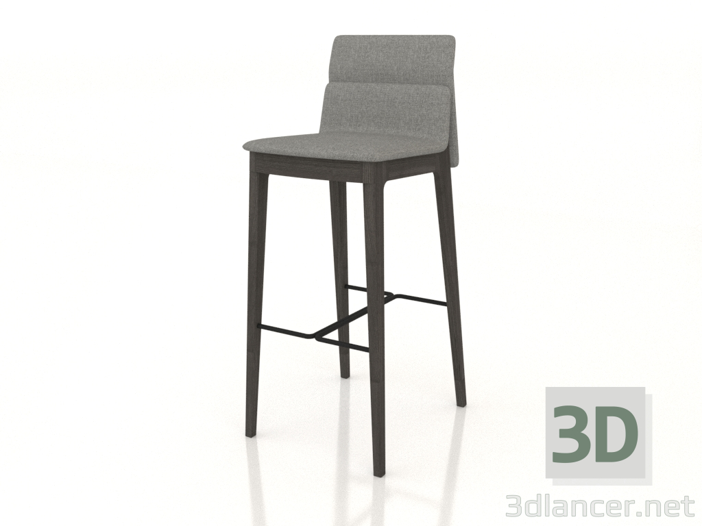 Modelo 3d Banquinho de bar Tectonic bar - preview