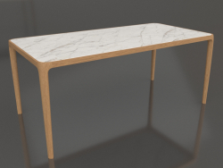 Mesa Casauri con gres porcelánico 1800x900 mm (Roble natural, opción 1)