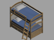 Bunk bed, Bunk bed