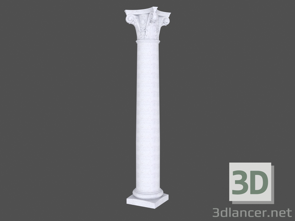 3D modeli Sütun (K45K) - önizleme