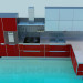 3d model Cocina - vista previa