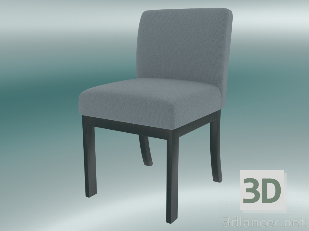 3d model Silla El Salvador sin reposabrazos - vista previa