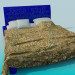 3d model Cama - vista previa