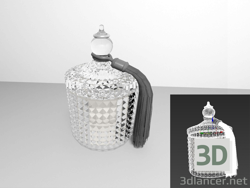 3D modeli Sugar Bowl'dan - önizleme