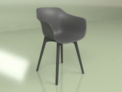 Стул Anat Armchair 3.0 (серо-черный)