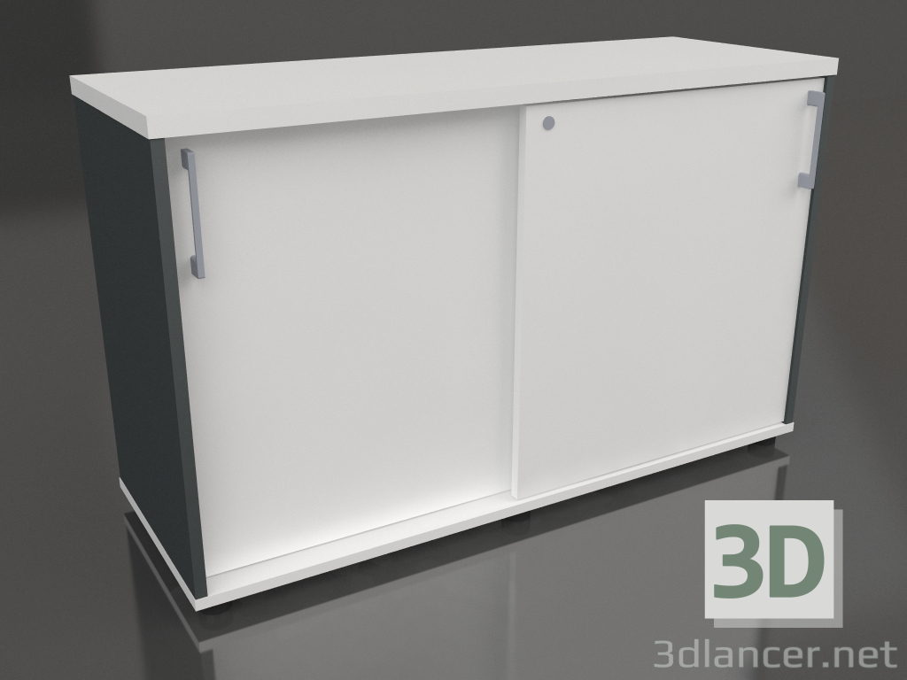 3d модель Шкаф с раздвижными дверями Standard A2P06 (1200x432x740) – превью