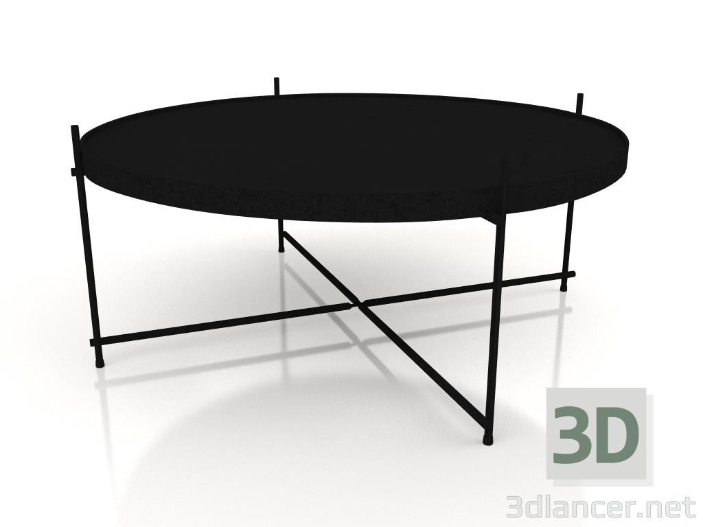 modèle 3D Table d'appoint Cupidon XXL (Noir) - preview