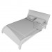 Modelo 3d Cama - preview