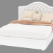 Modelo 3d Cama de casal Capri - preview