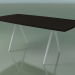 3D Modell Seifenförmiger Tisch 5432 (H 74 - 90x180 cm, 180 ° Beine, furniert L21 wenge, V12) - Vorschau