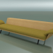 3D Modell Zentralmodul Lounge 4421 (L 270 cm, natürliche Eiche) - Vorschau