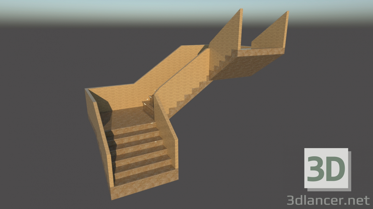 3d model Escaleras - vista previa