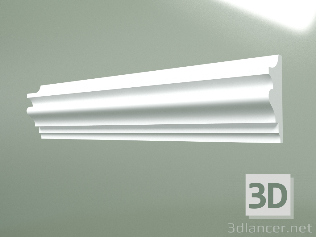 3d model Plaster molding MT115 - preview