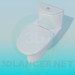 3d model Toilet bowl - preview