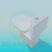 3d model Toilet bowl - preview