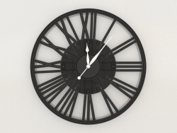 Horloge murale GRACEFUL (noir)