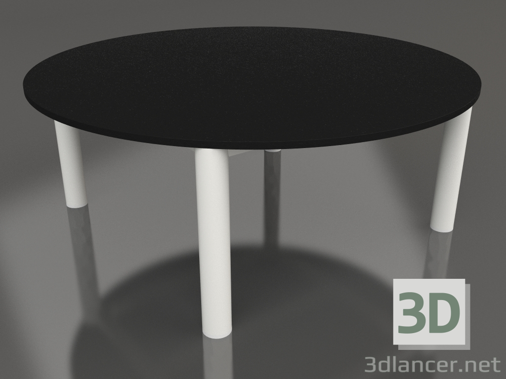 3d model Mesa de centro D 90 (gris ágata, DEKTON Domoos) - vista previa