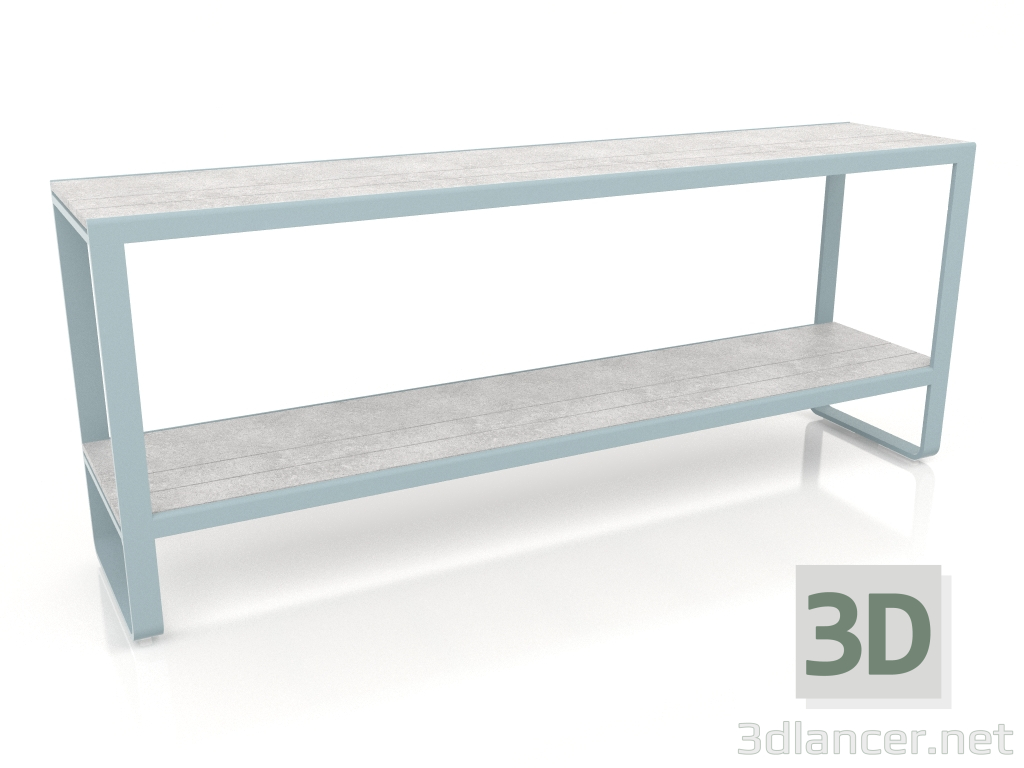 Modelo 3d Prateleira 180 (DEKTON Kreta, Azul cinza) - preview