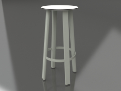 Tabouret haut (Gris ciment)