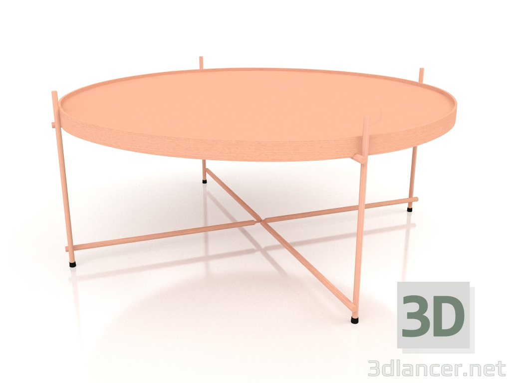 3D Modell Beistelltisch Cupid XXL (Kupfer) - Vorschau