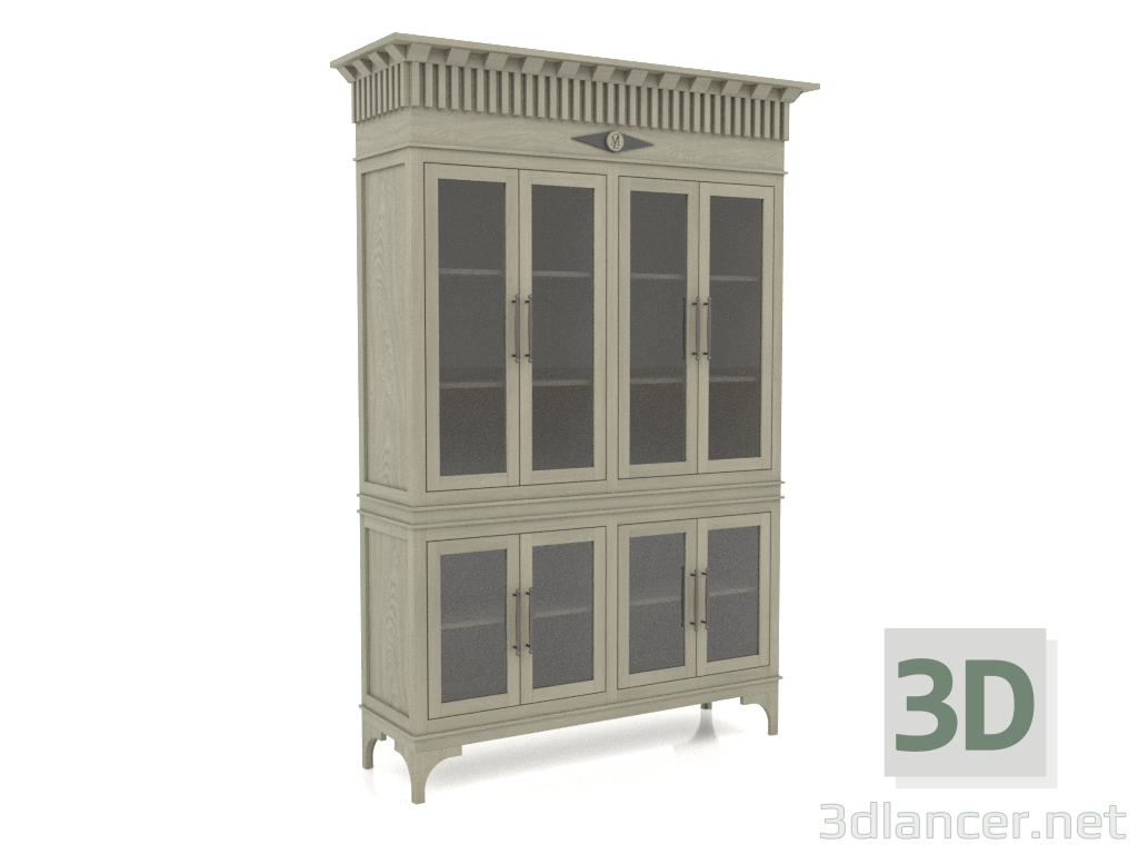 3d model Aparador (2 secciones) - vista previa