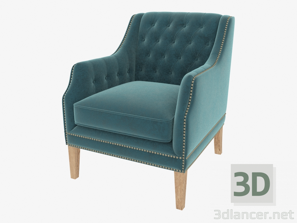 3d model Armchair CARMELA ARMCHAIR (602.023-PCB) - preview