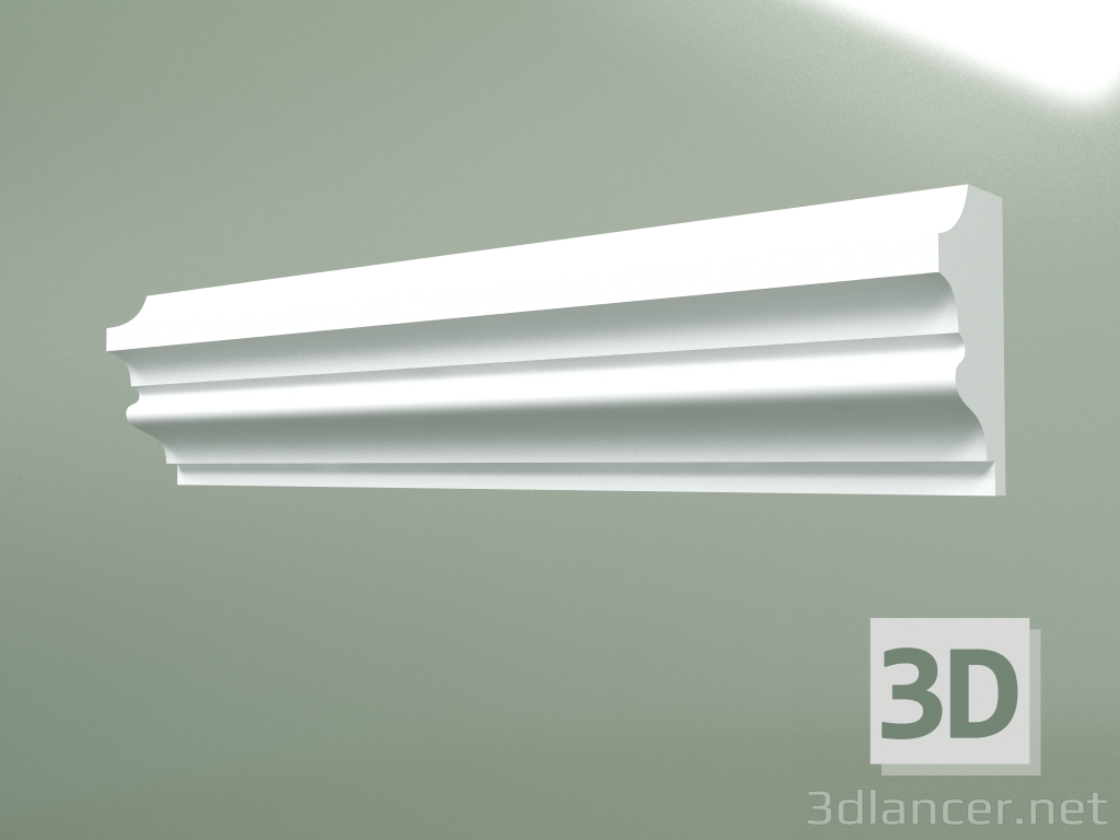 3d model Plaster molding MT116 - preview