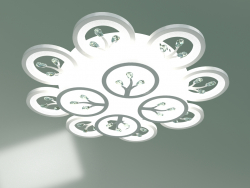 Ceiling LED chandelier Albero 90142-12 (white)