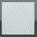 Modelo 3d Painel 3d de gesso Х-705 - preview