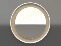 Mirror ZL 19 (D=568, wood white, white)