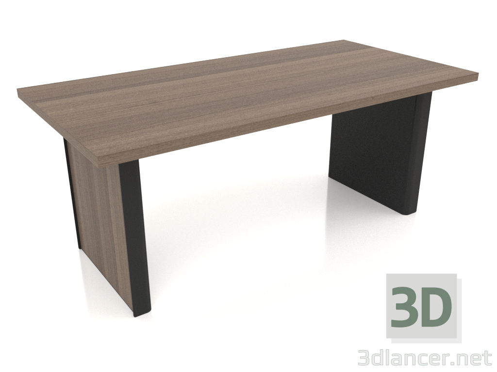 3d model Mesa de comedor 1800x900 Cubierta plana - vista previa