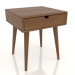 Modelo 3d Mesa de cabeceira STAND 420x400 mm (nogueira clara) - preview