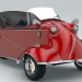 3D modeli Messerschmitt KR200 araba Roadster - önizleme