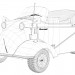 Modelo 3d Messerschmitt KR200 carro Roadster - preview