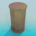 3d model The round cabinet - preview