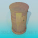 3d model The round cabinet - preview