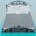 Modelo 3d Cama - preview