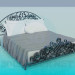 Modelo 3d Cama - preview