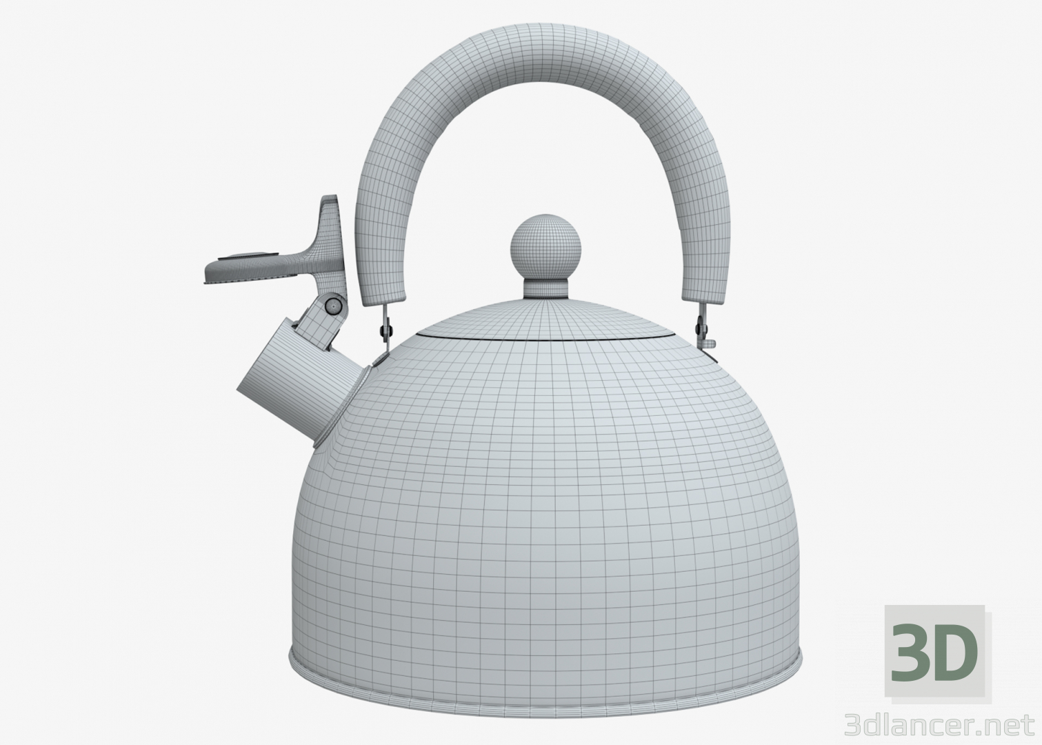 Pfeifenkessel 3D-Modell kaufen - Rendern