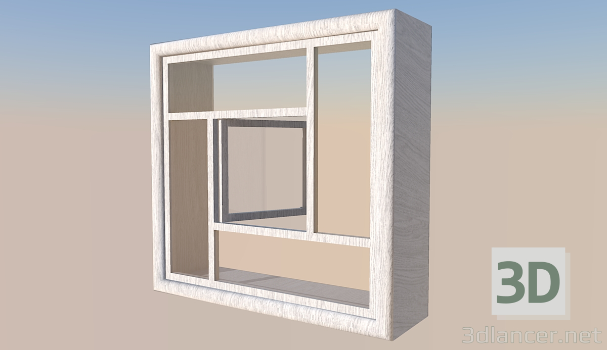 modèle 3D Fenêtre de - preview
