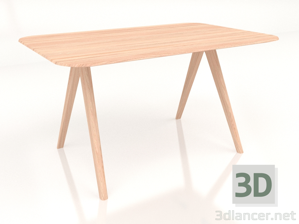 Modelo 3d Mesa de jantar Ava 140 - preview