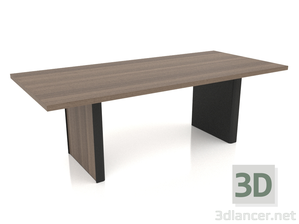 3D Modell Esstisch 2200x1000 Abdeckung flach - Vorschau