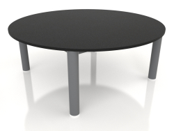 Table basse D 90 (Anthracite, DEKTON Domoos)